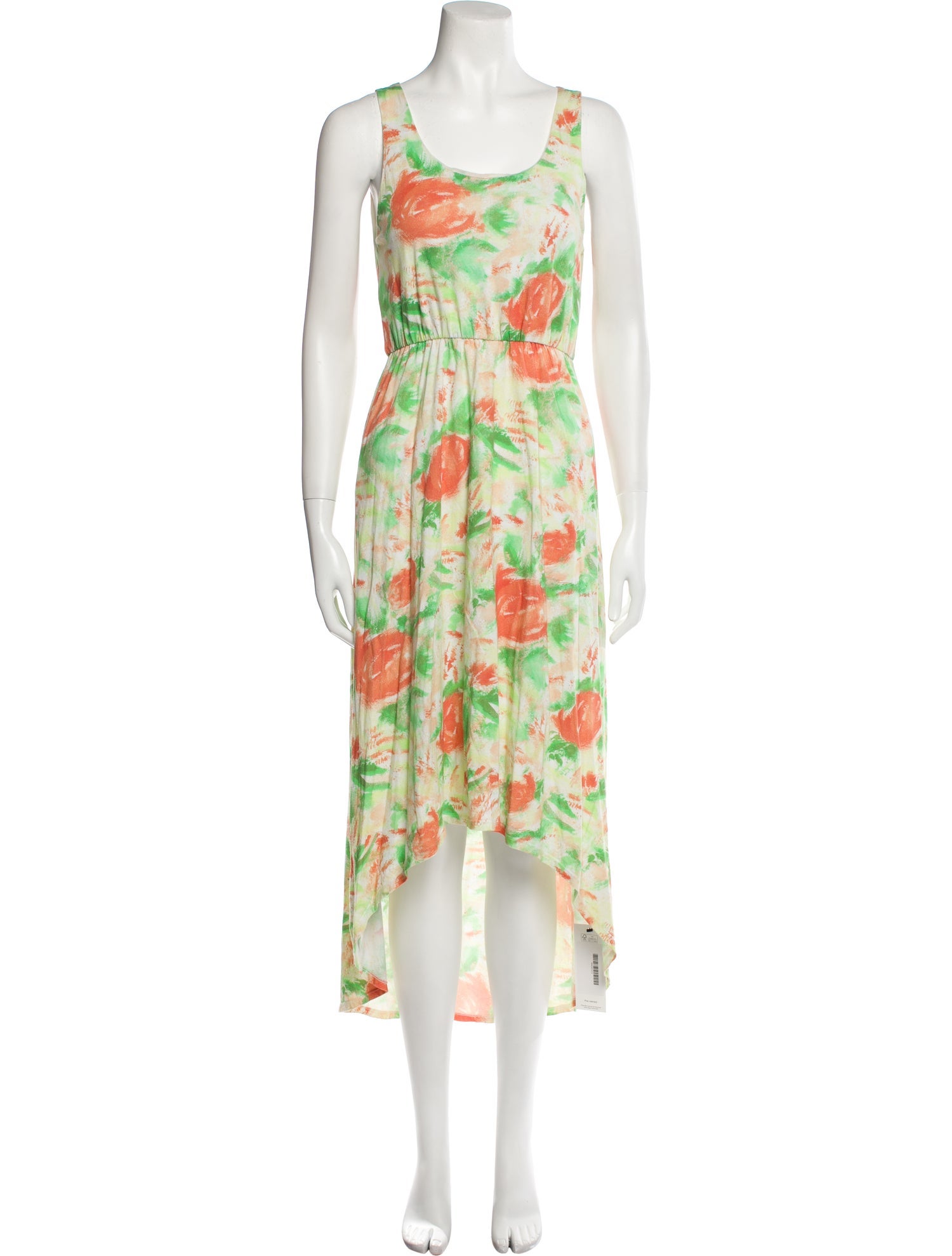 Alice + Olivia Floral Print Long Dress