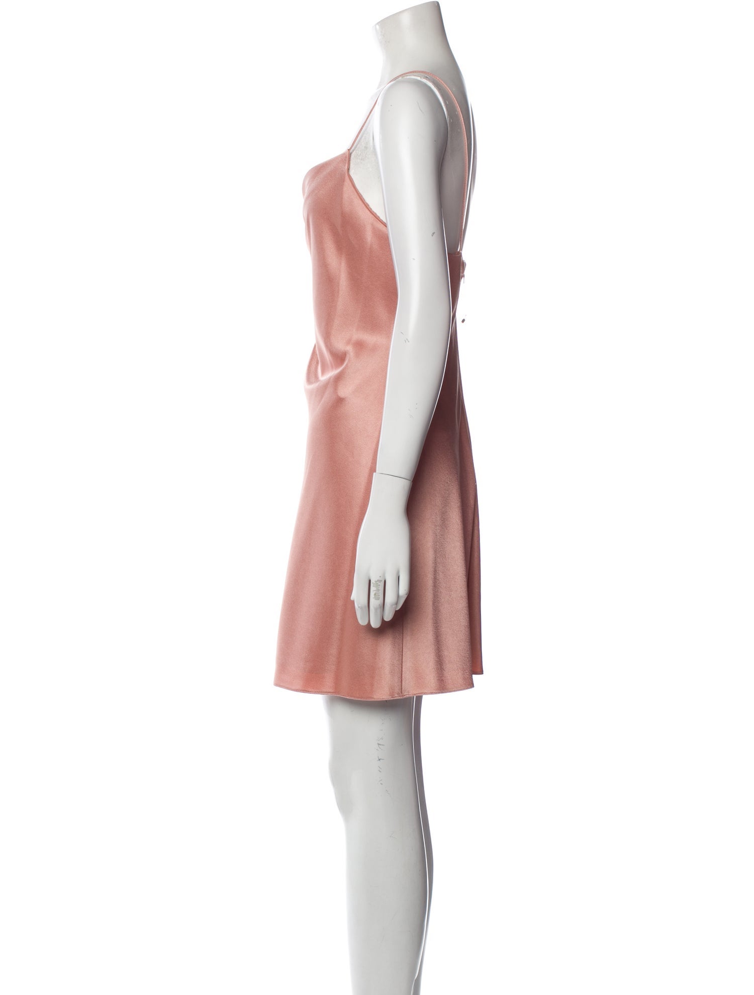 Alice + Olivia Square Neckline Mini Dress
