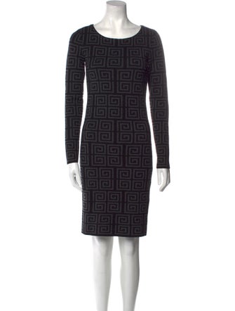 Alice + Olivia Merino Wool Knee-Length Dress
