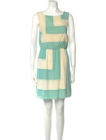 Alice + Olivia Dresses Striped Mini Dress XXS