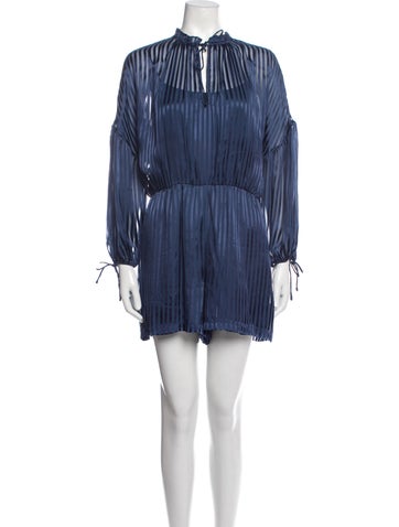 Alice + Olivia Jumpsuits and Rompers Tie Neck Romper US 10 | L