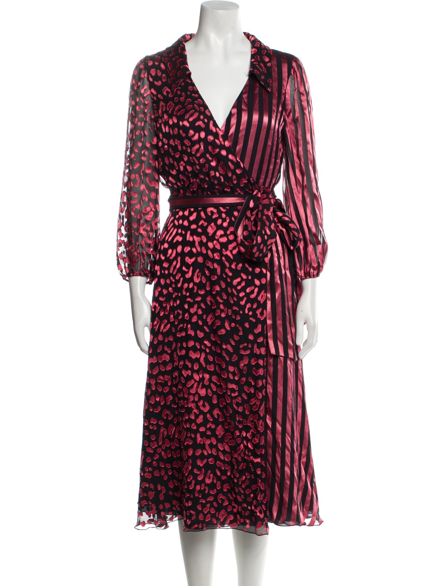 Alice + Olivia Printed Long Dress
