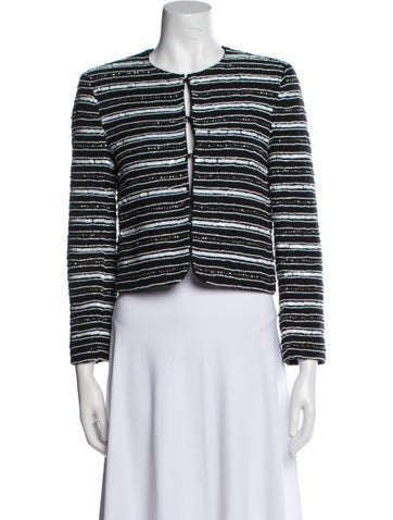 Alice + Olivia Jackets Striped Jacket XS