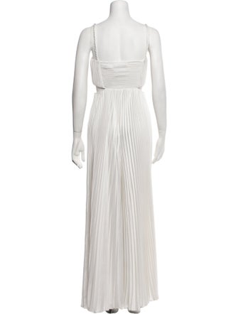 Alice + Olivia Square Neckline Jumpsuit