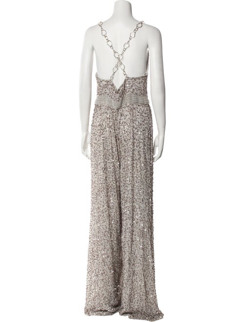 Alice + Olivia Cowl Neck Jumpsuit