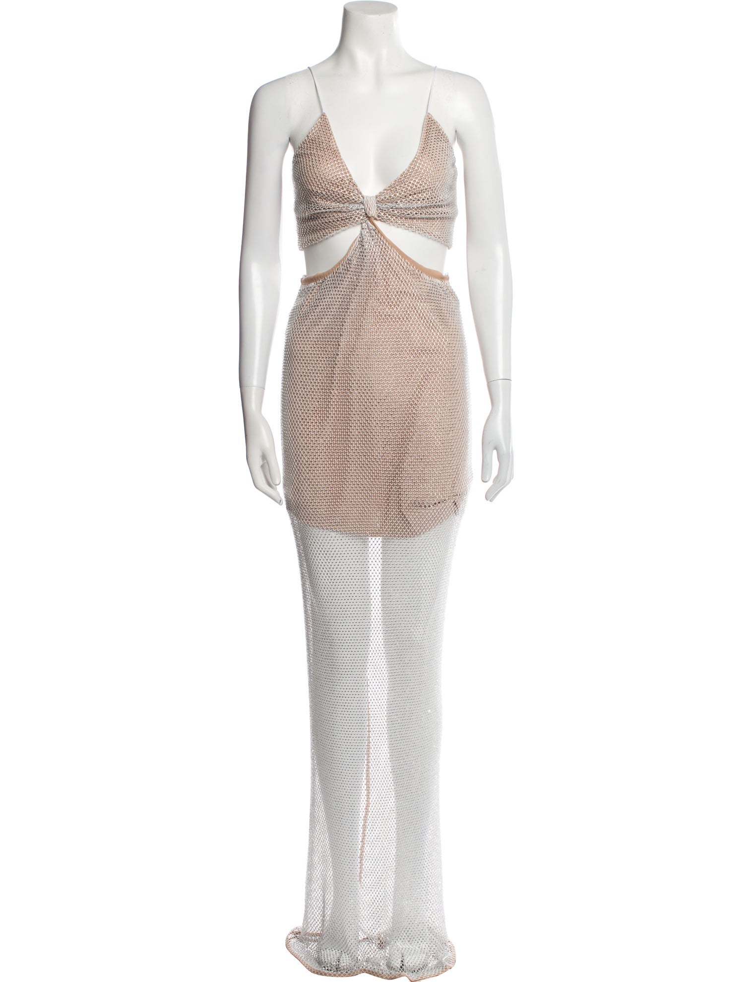 Alice + Olivia V-Neck Long Dress w/ Tags