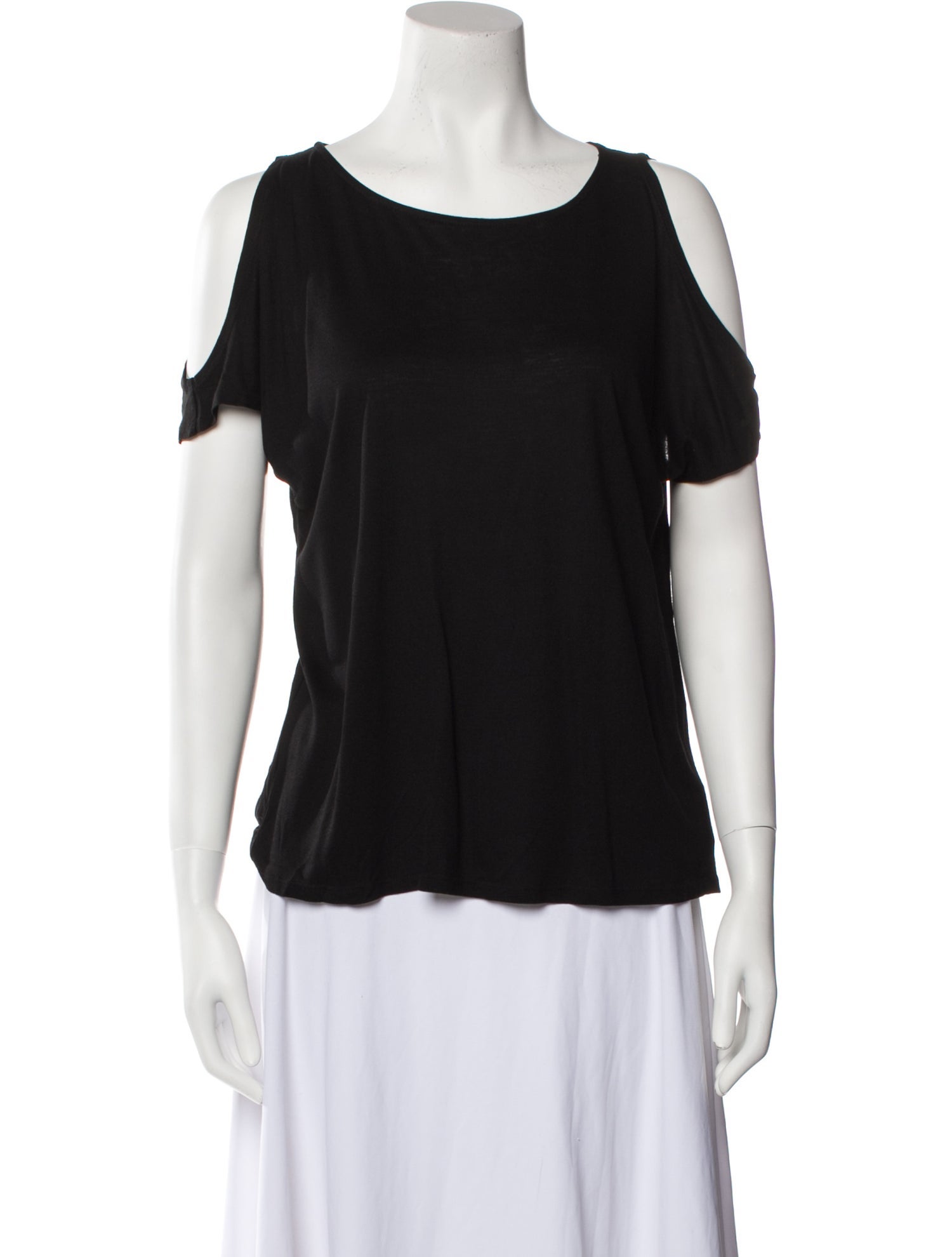 Alice + Olivia Scoop Neck Short Sleeve T-Shirt