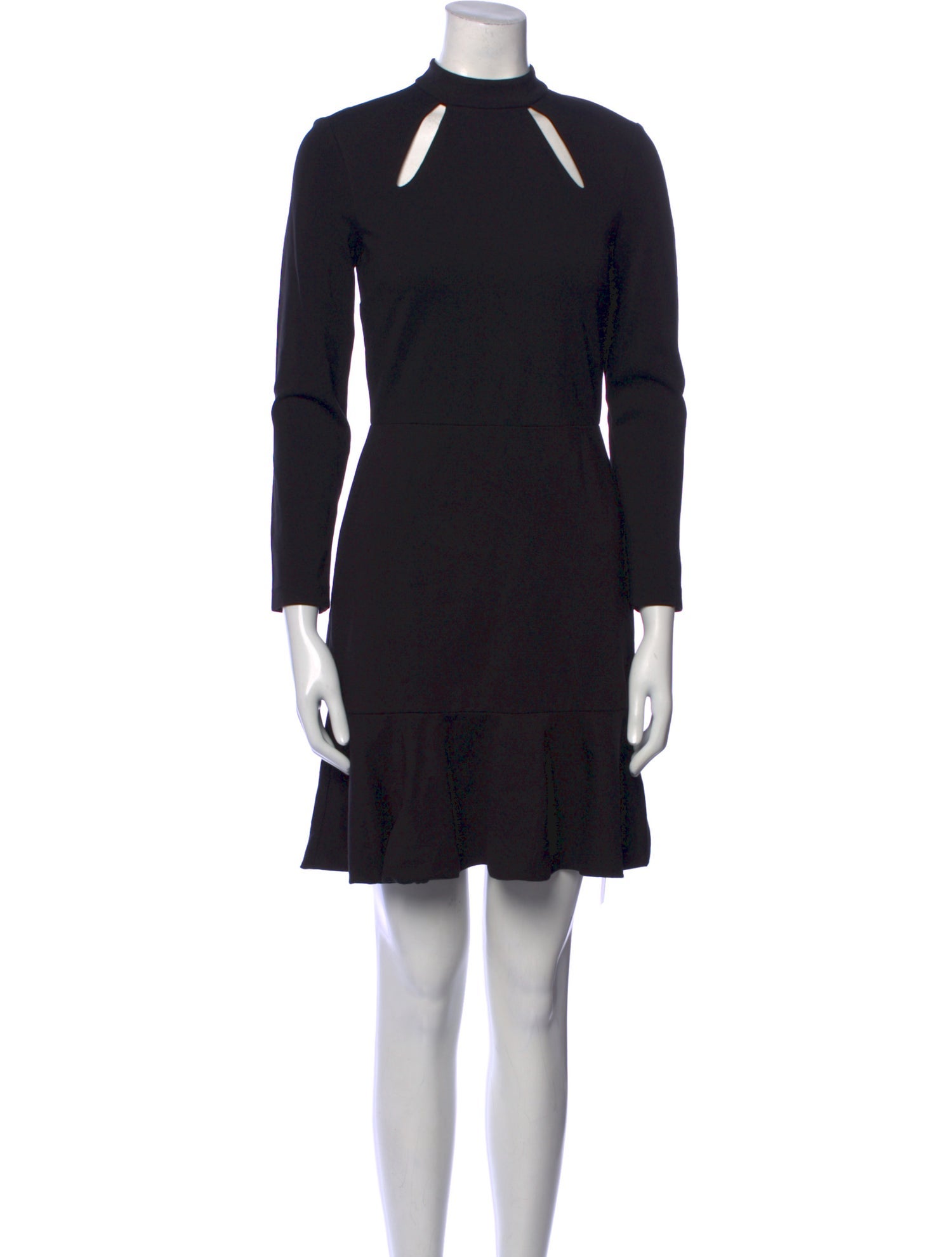 Alice + Olivia Mock Neck Mini Dress