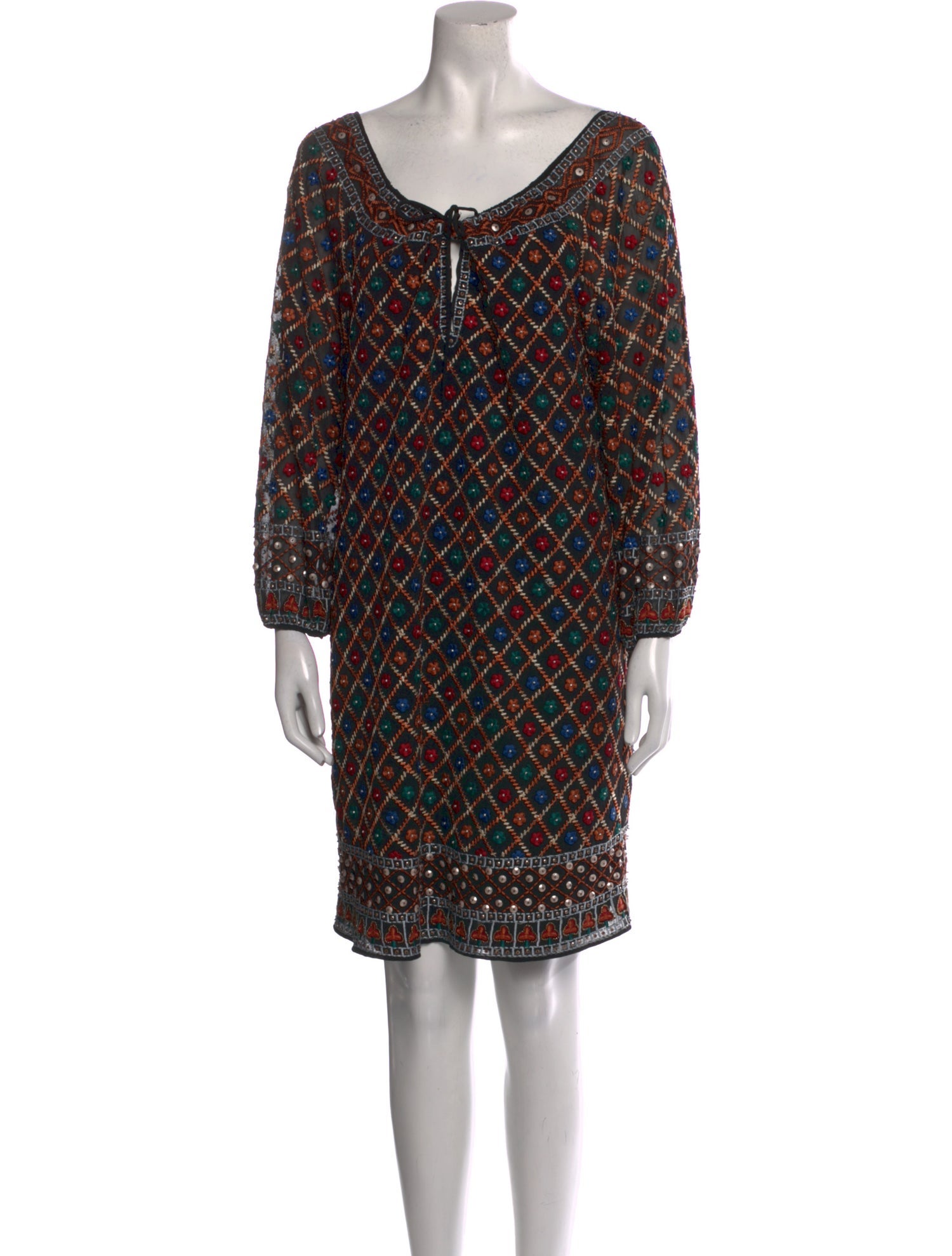 Alice + Olivia Printed Mini Dress