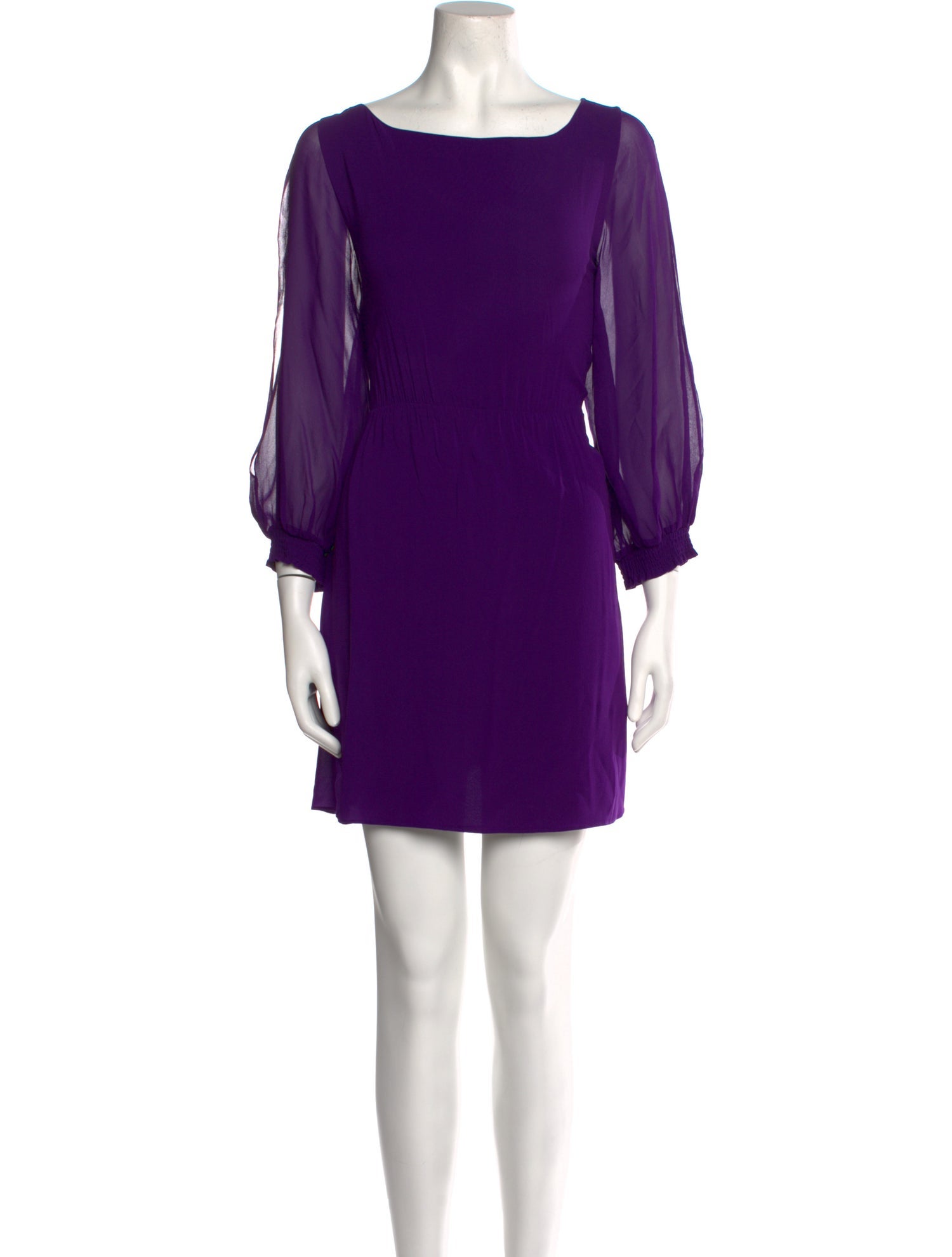 Alice + Olivia Silk Mini Dress