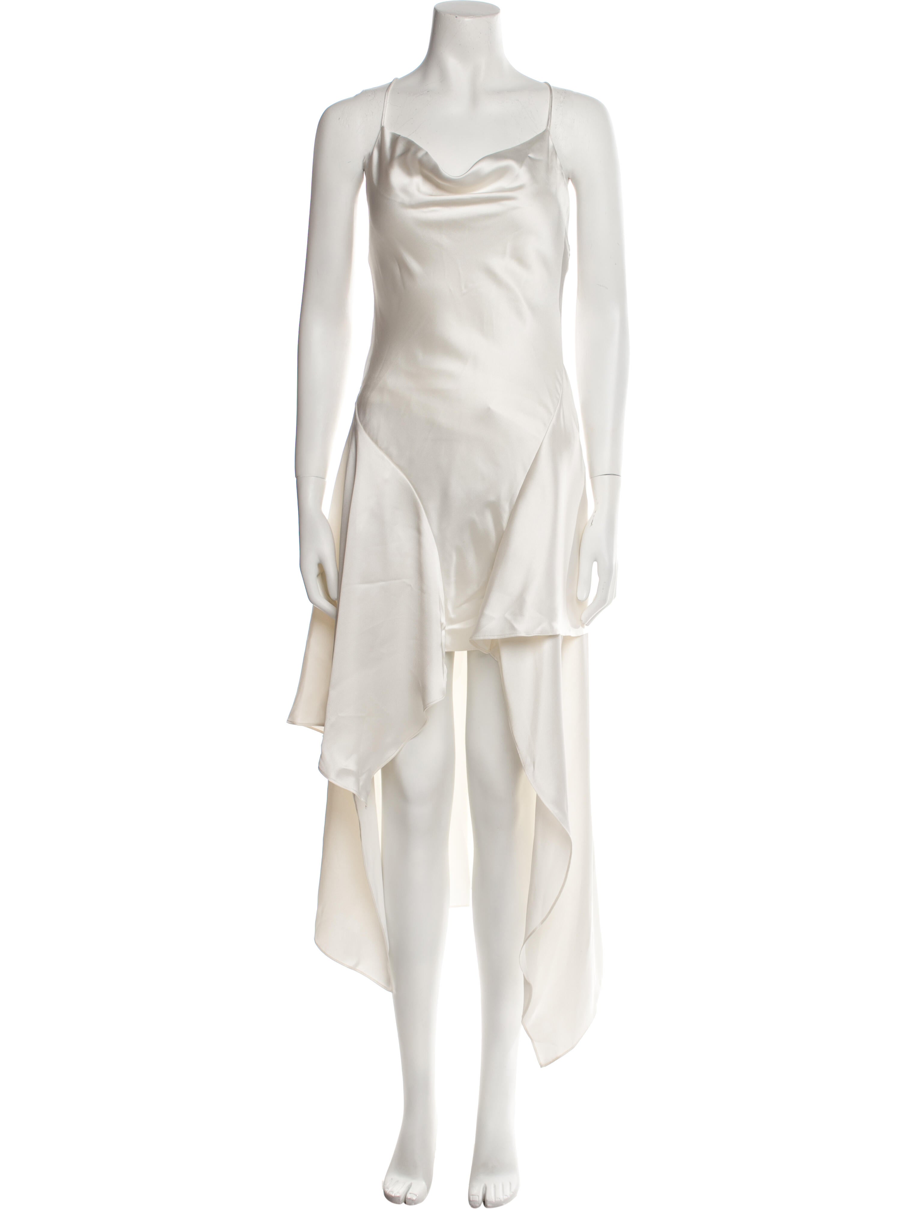 Alice + Olivia Cowl Neck Long Dress