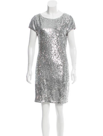 Alice + Olivia Embellished Mini Dress
