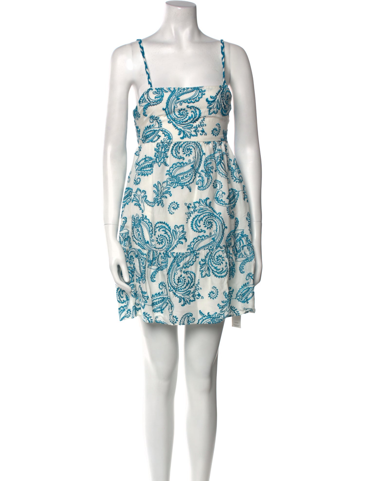 Alice + Olivia Paisley Print Mini Dress