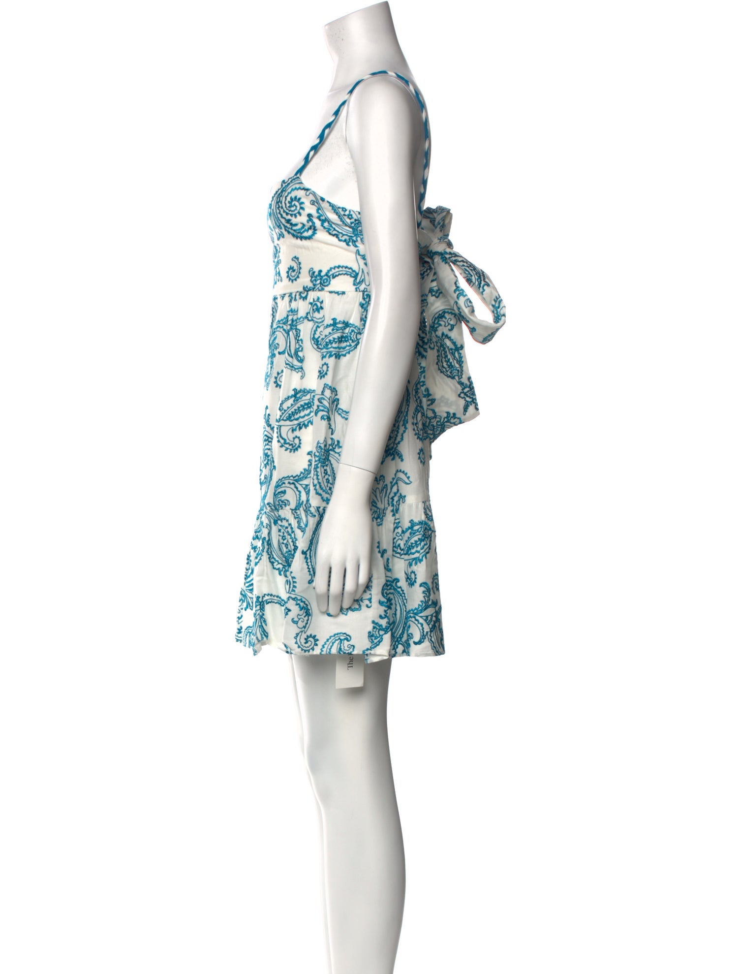 Alice + Olivia Paisley Print Mini Dress