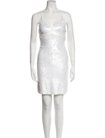 Alice + Olivia Sequin Mini Dress