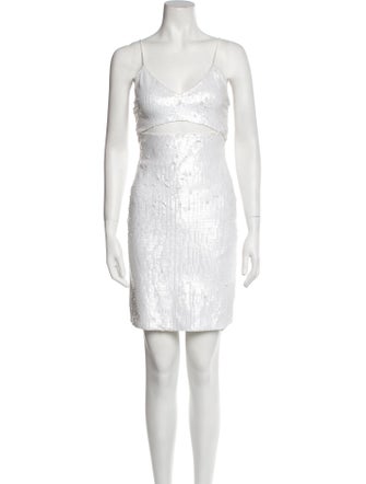 Alice + Olivia Sequin Mini Dress