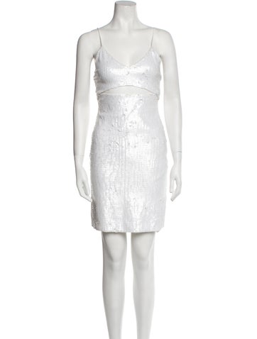 Alice + Olivia Dresses Sequin Mini Dress US 2 | XS
