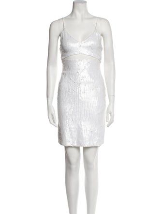 Alice + Olivia Sequin Mini Dress