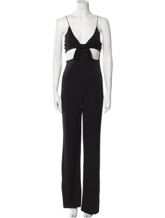 Alice + Olivia V-Neck Jumpsuit