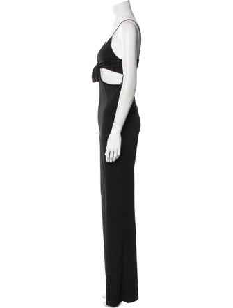 Alice + Olivia V-Neck Jumpsuit