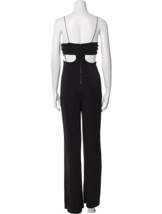 Alice + Olivia V-Neck Jumpsuit