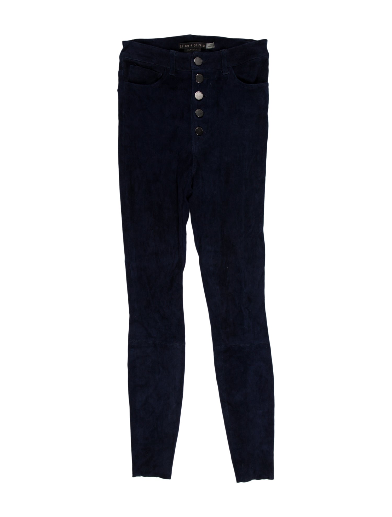 Alice + Olivia Mid-Rise Skinny Leg Jeans
