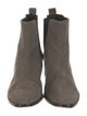Alice + Olivia Suede Studded Accents Chelsea Boots