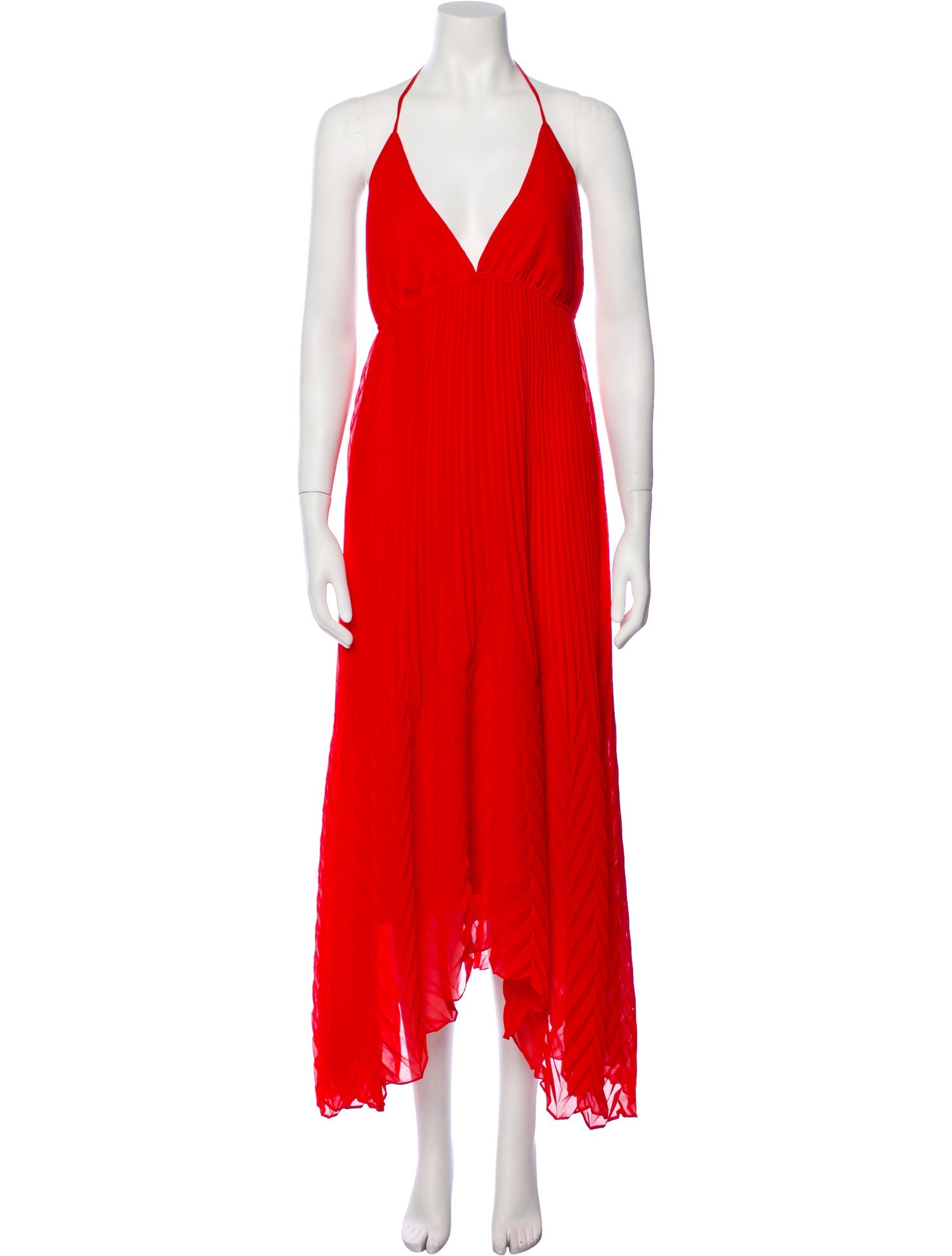 Alice + Olivia V-Neck Long Dress