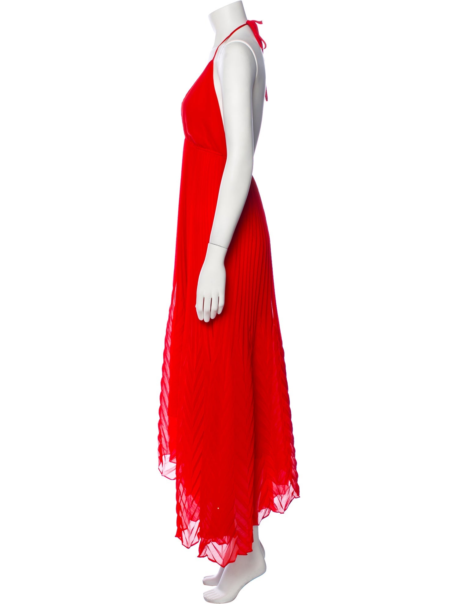 Alice + Olivia V-Neck Long Dress