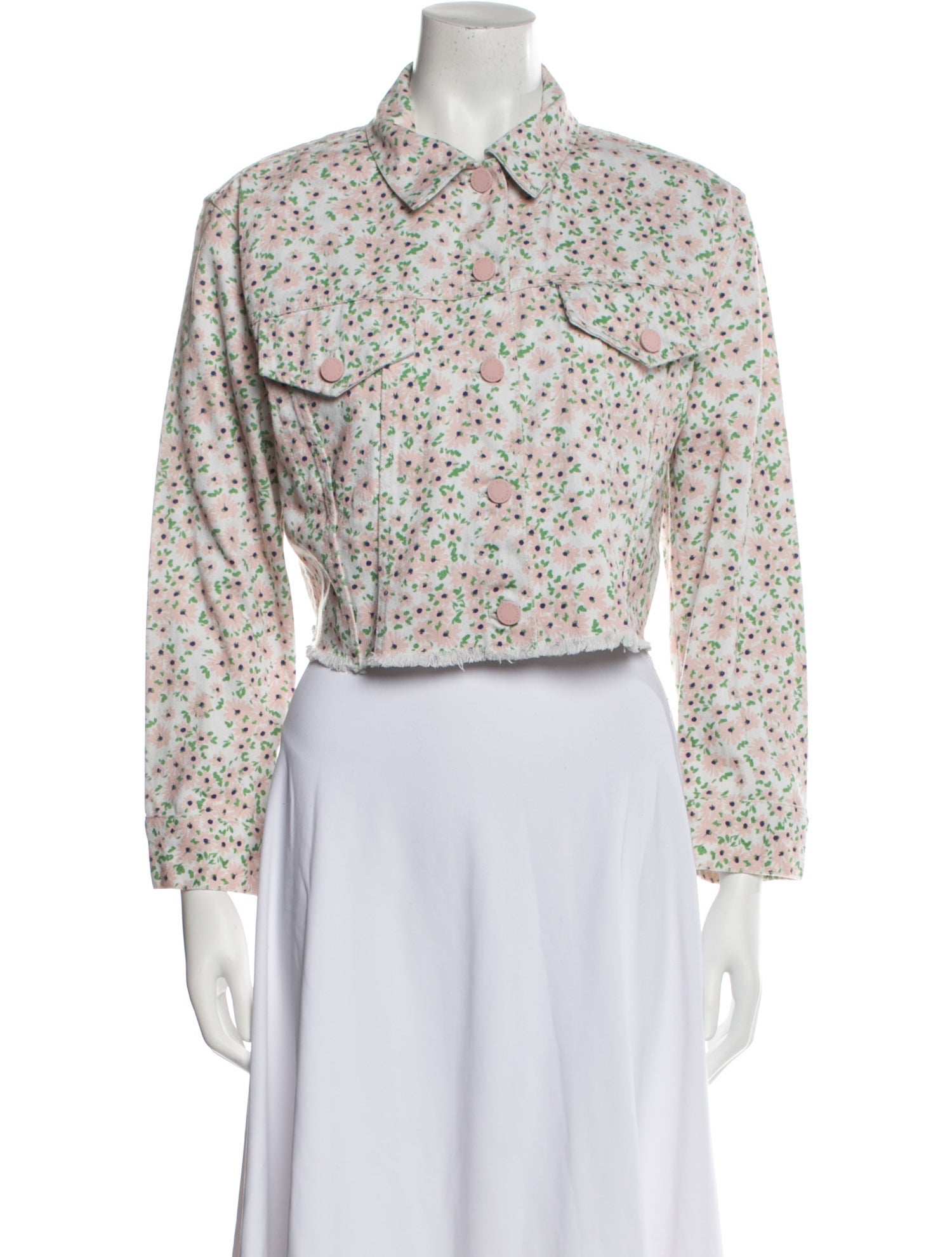 Alice + Olivia Floral Print Evening Jacket