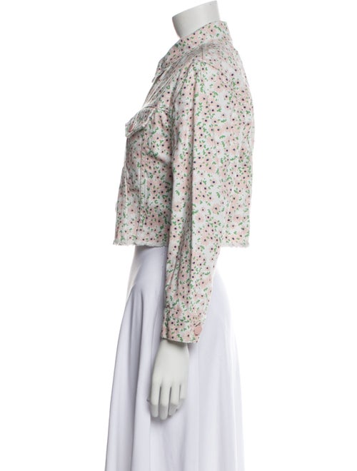 Alice + Olivia Floral Print Evening Jacket