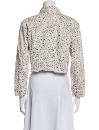 Alice + Olivia Floral Print Evening Jacket