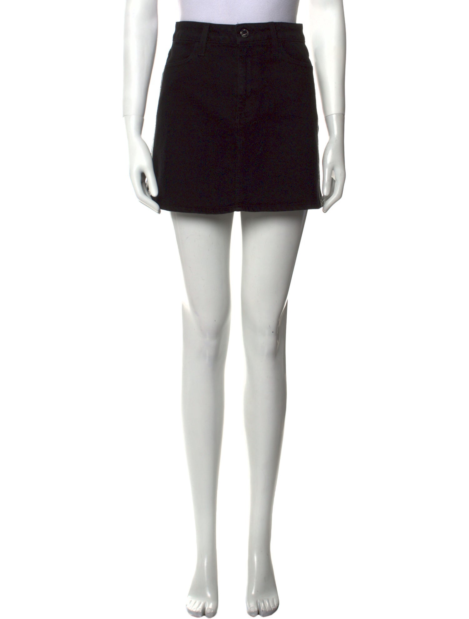 Alice + Olivia Crystal Embellishments Mini Skirt