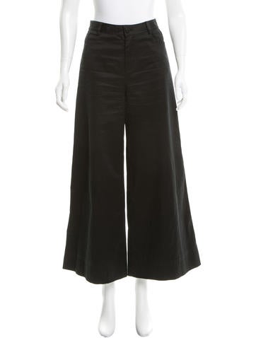 Alice + Olivia High-Rise Wide-Leg Pants