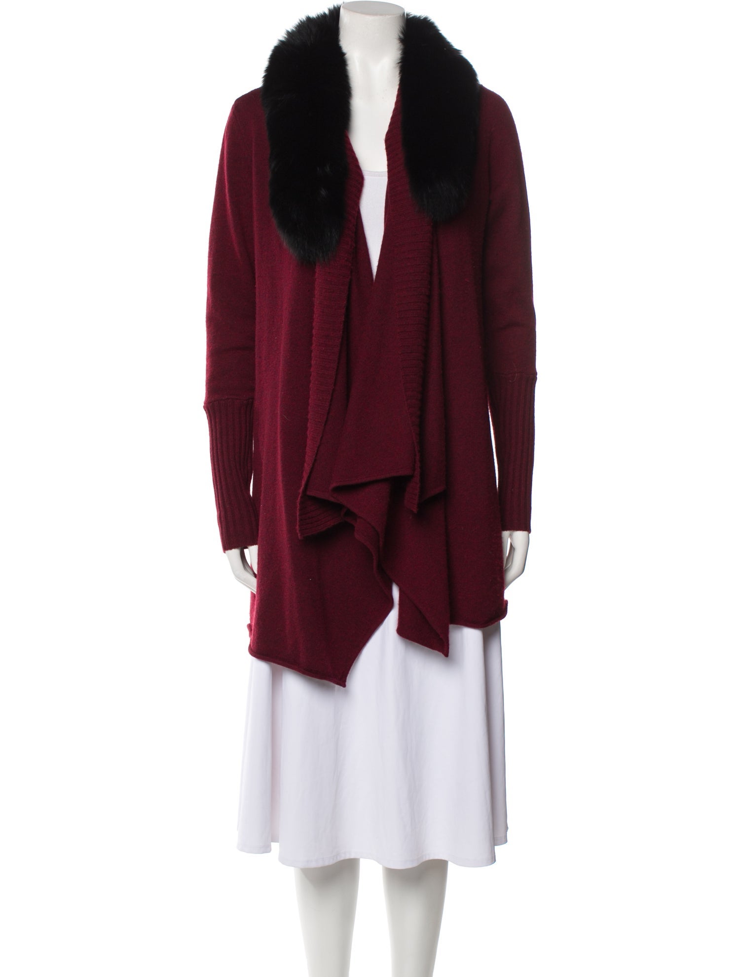 Alice + Olivia Wool Colorblock Pattern Sweater