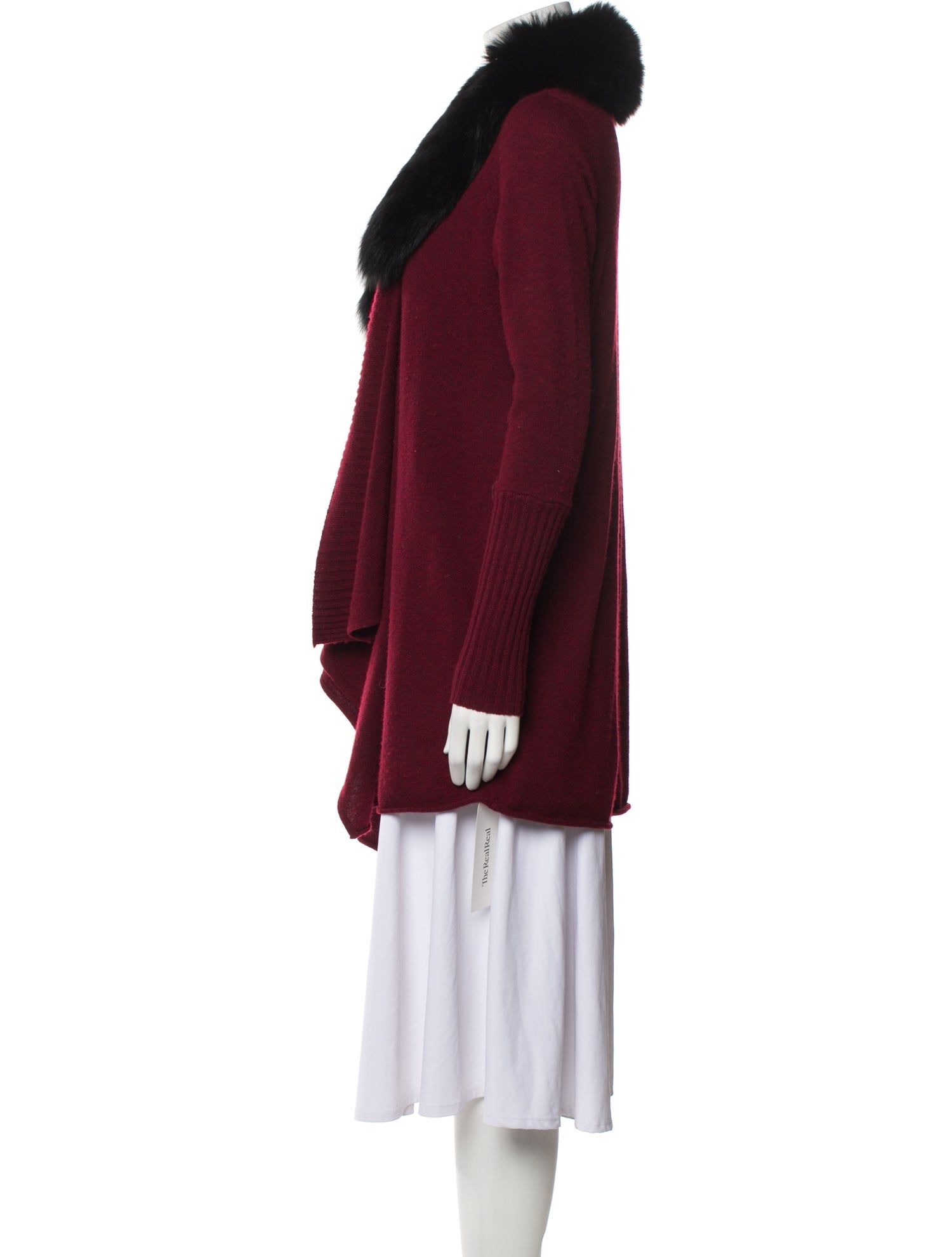 Alice + Olivia Wool Colorblock Pattern Sweater