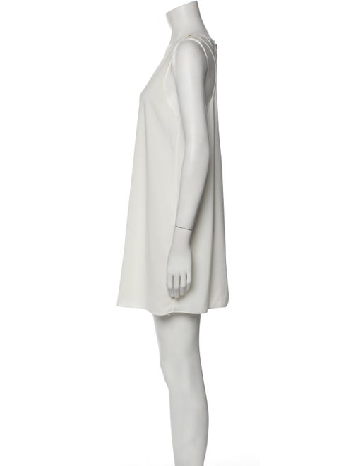 Alice + Olivia Scoop Neck Mini Dress