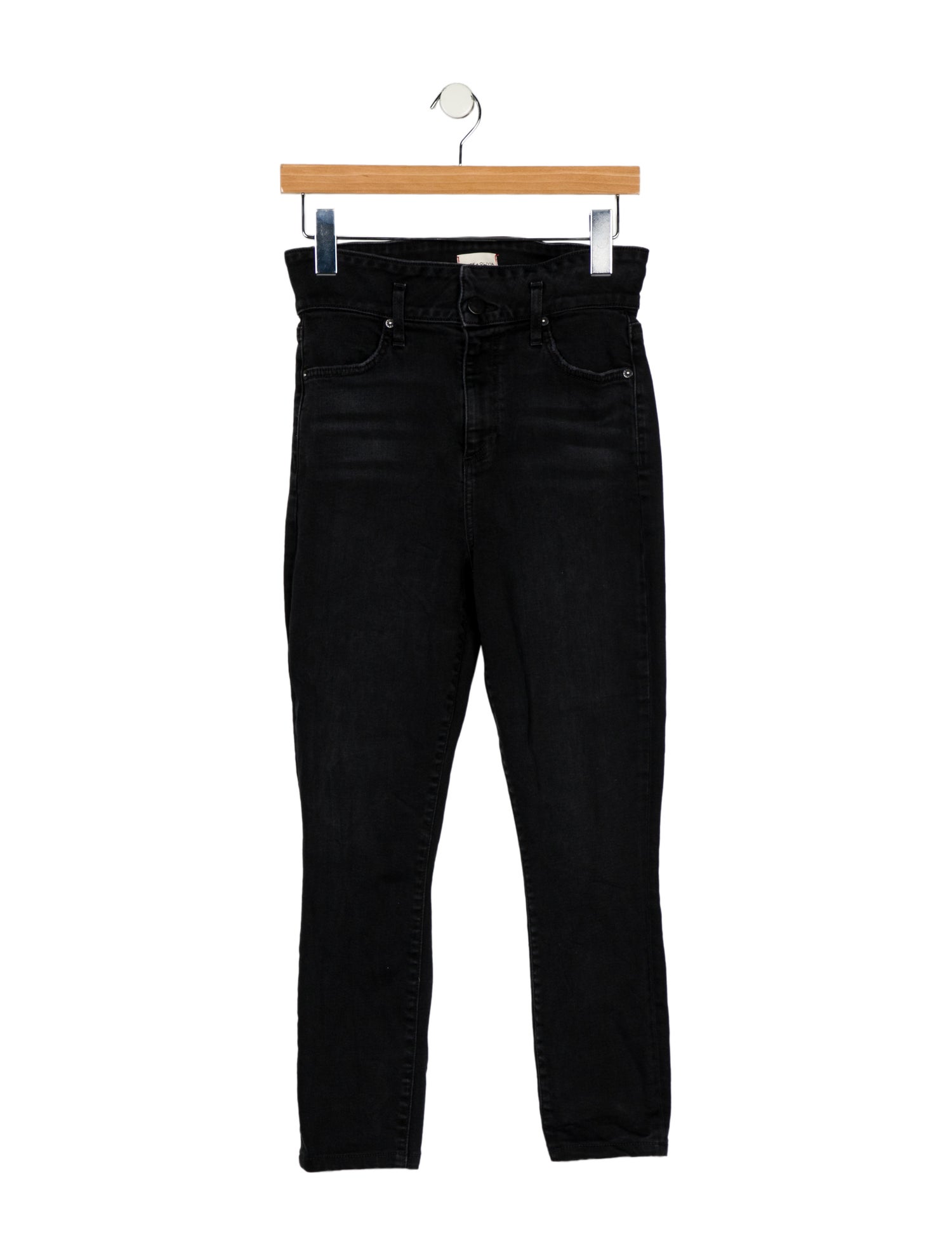 Alice + Olivia High-Rise Skinny Leg Jeans