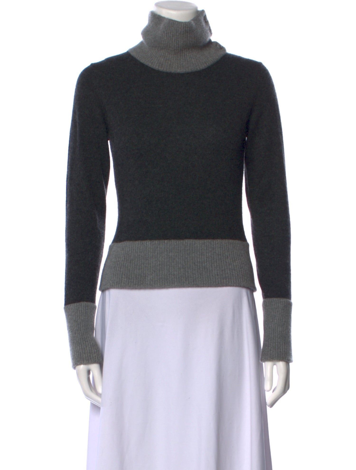Alice + Olivia Cashmere Turtleneck Sweater