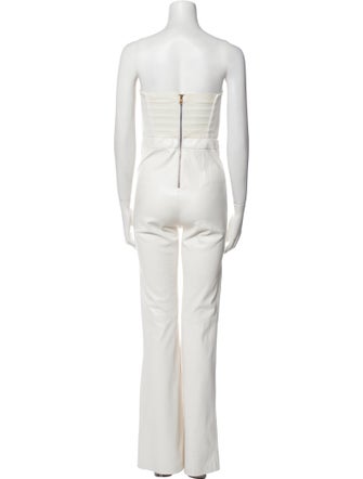 Alice + Olivia Strapless Jumpsuit