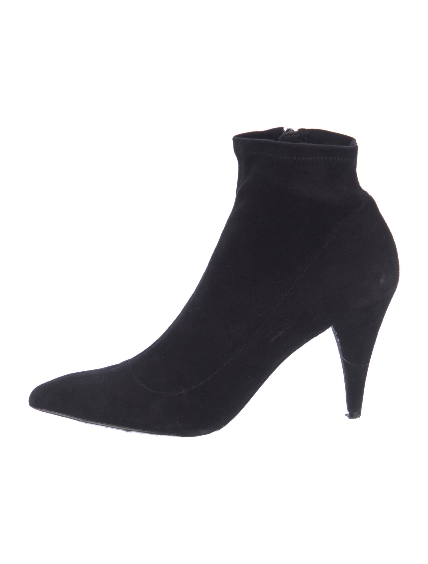 Alice + Olivia Suede Sock Boots