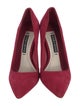 Alice + Olivia Suede Pumps