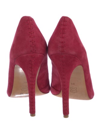 Alice + Olivia Suede Pumps