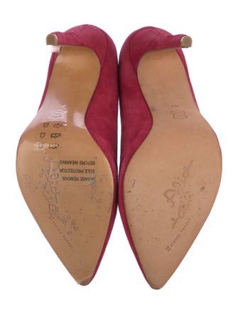 Alice + Olivia Suede Pumps