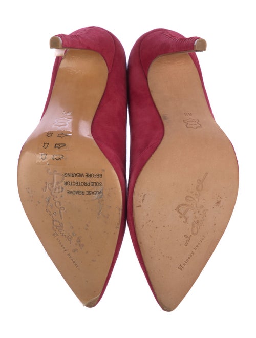 Alice + Olivia Suede Pumps