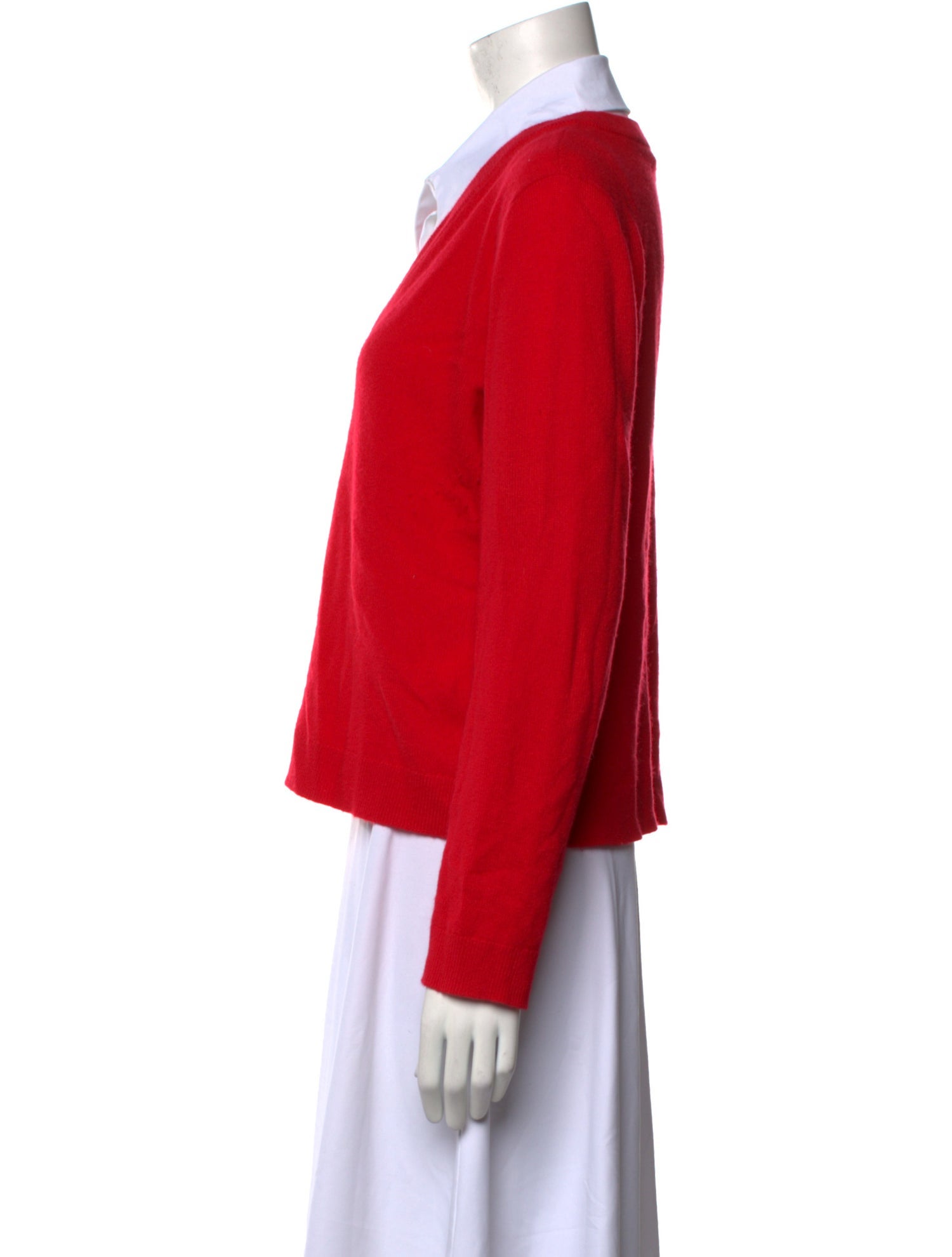 Alice + Olivia Cashmere V-Neck Sweater