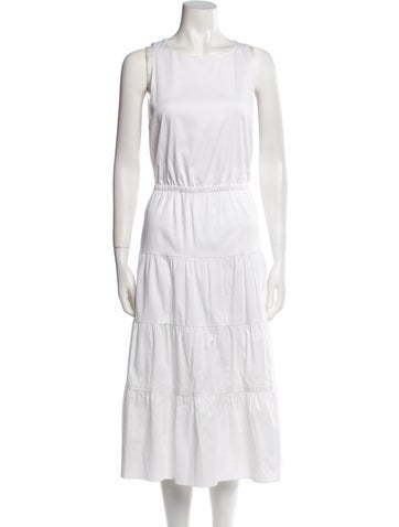 Alice + Olivia Dresses Bateau Neckline Midi Length Dress US 10 | L