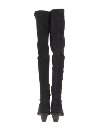 Alice + Olivia Suede Sock Boots