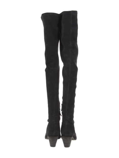 Alice + Olivia Suede Sock Boots