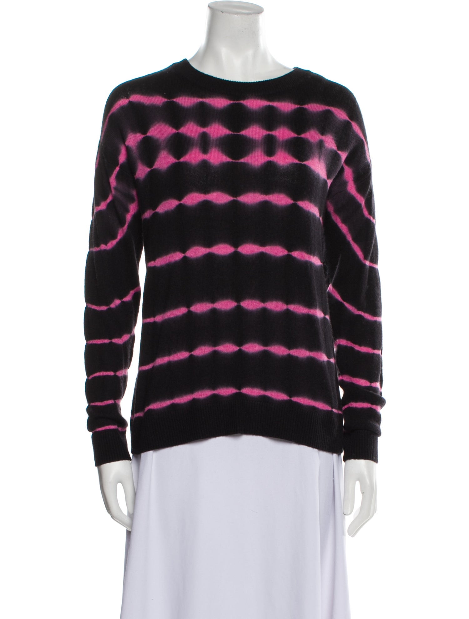 Alice + Olivia Cashmere Striped Sweater